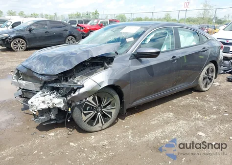 2018 Honda Civic Ex-T from USA, damaged, VIN 2HGFC1F34JH643975